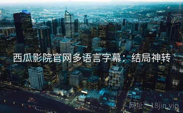 西瓜影院官网多语言字幕：结局神转